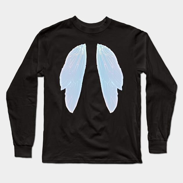 Fae Wings Long Sleeve T-Shirt by Suztv